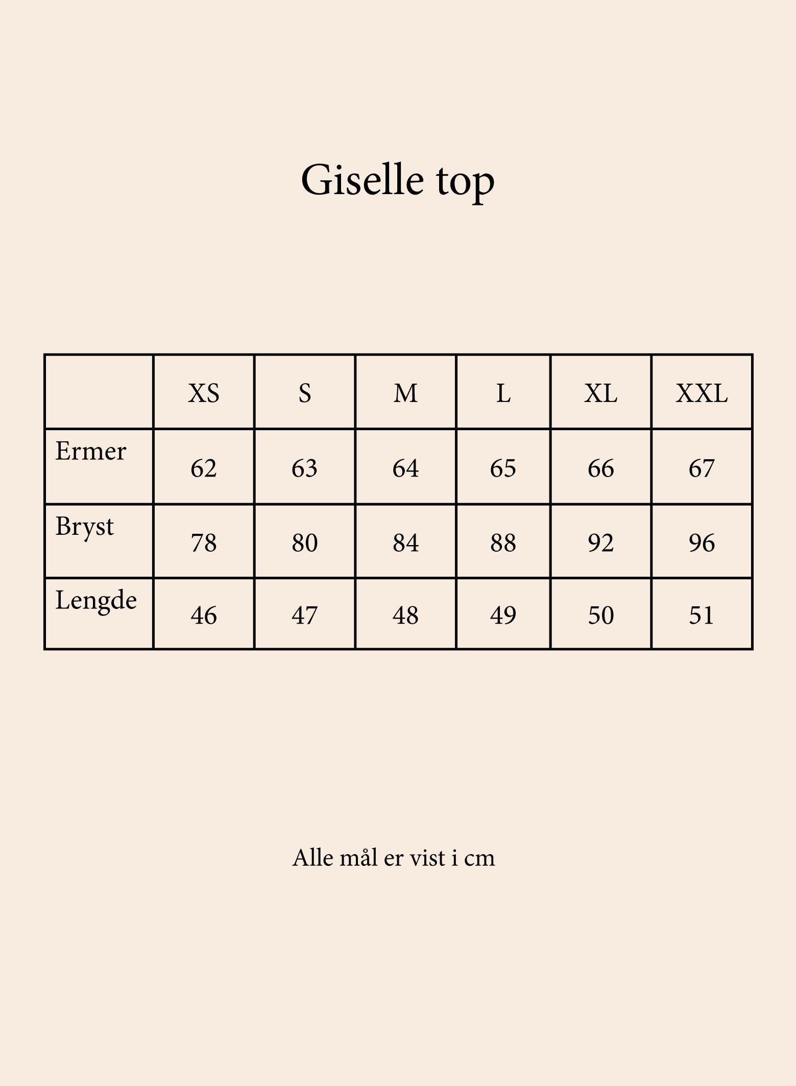 Secrets by B - Giselle topp