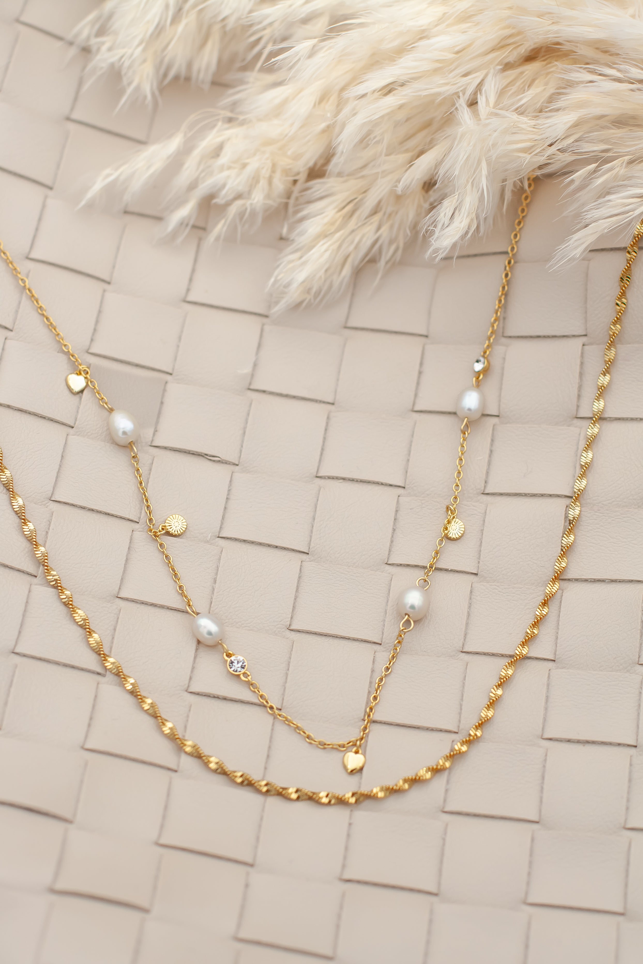 Helena double necklace