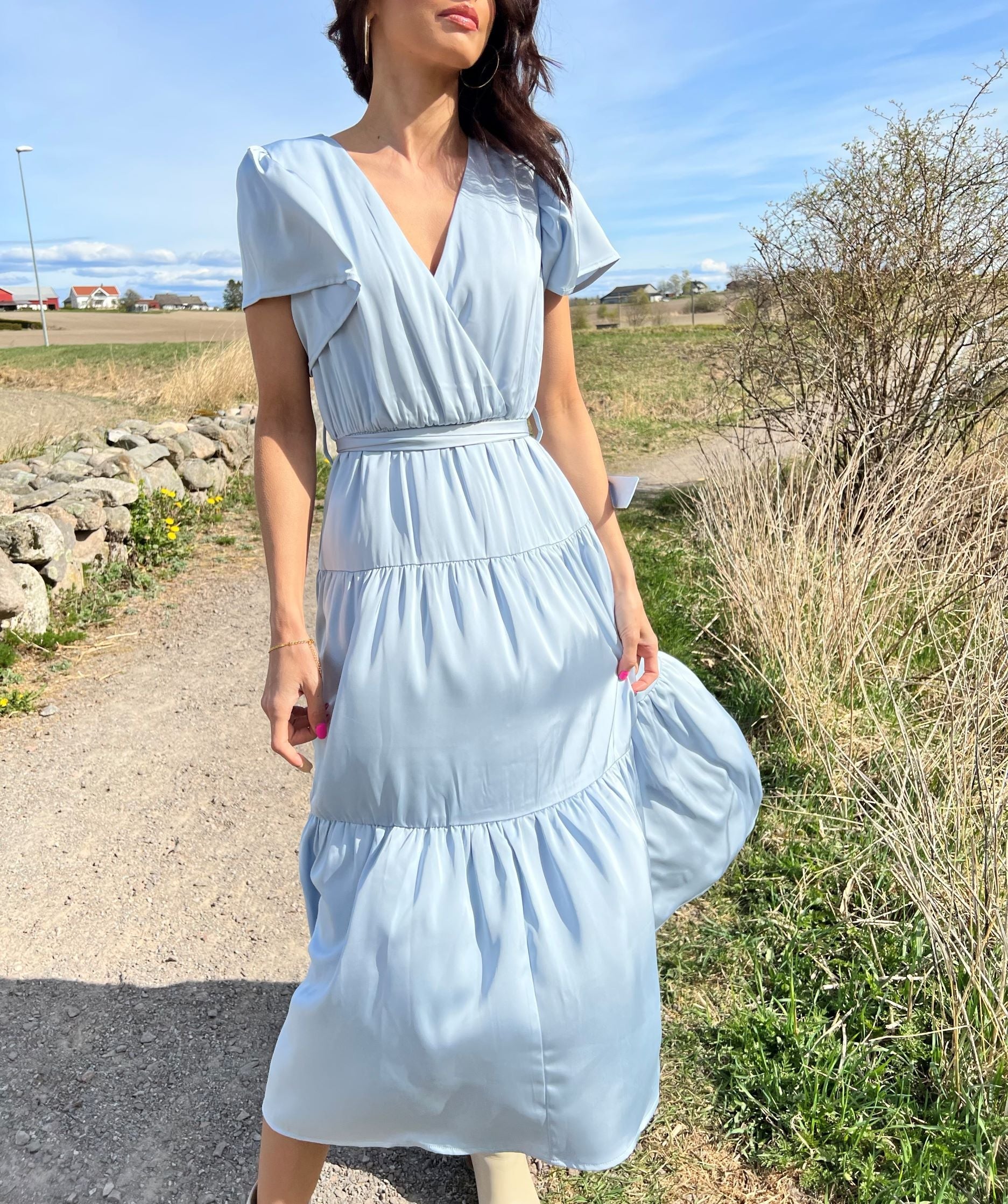 SS22 - Nathalia kjole blå