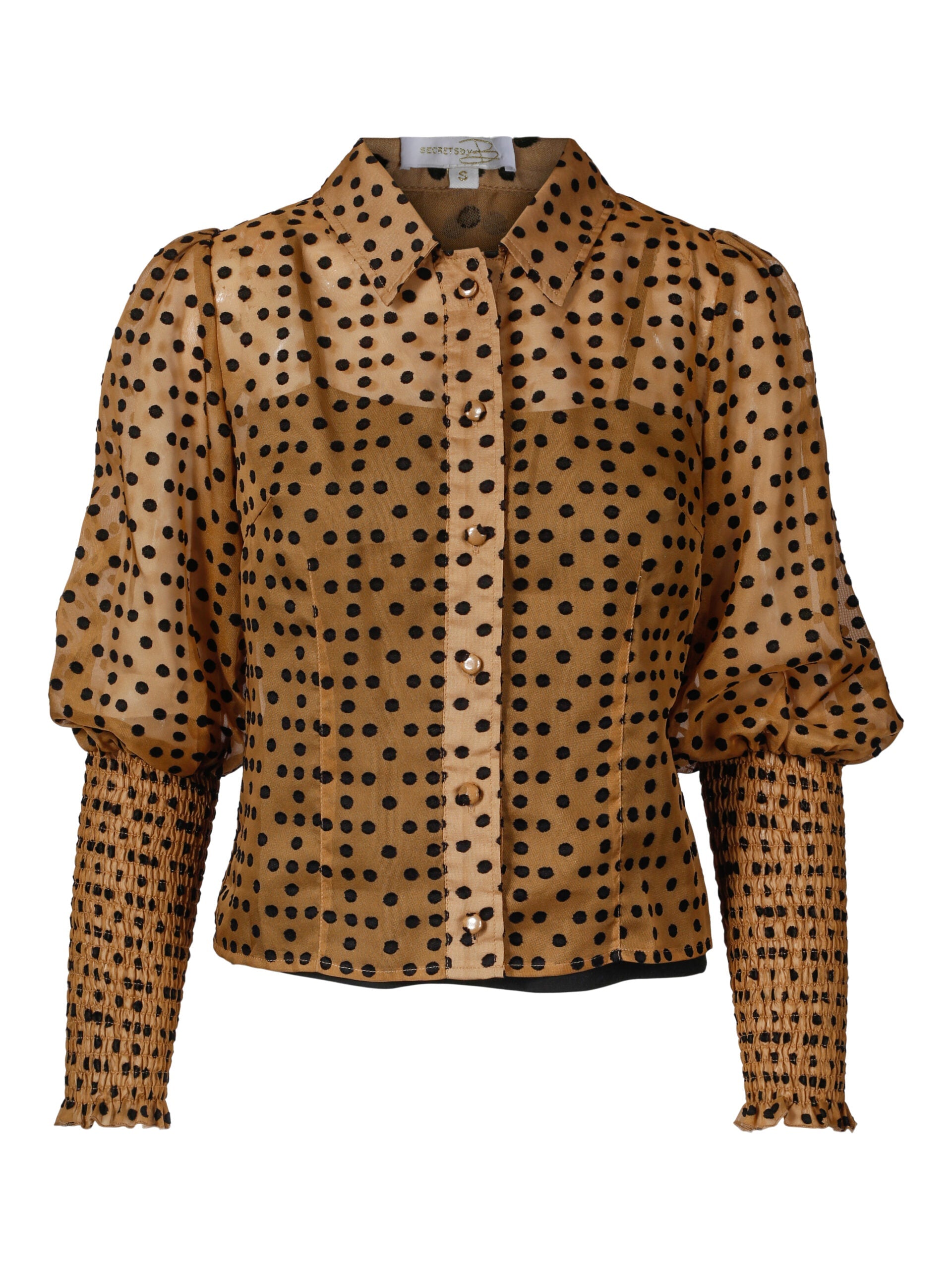 AW-21 - Aubrey bluse brun