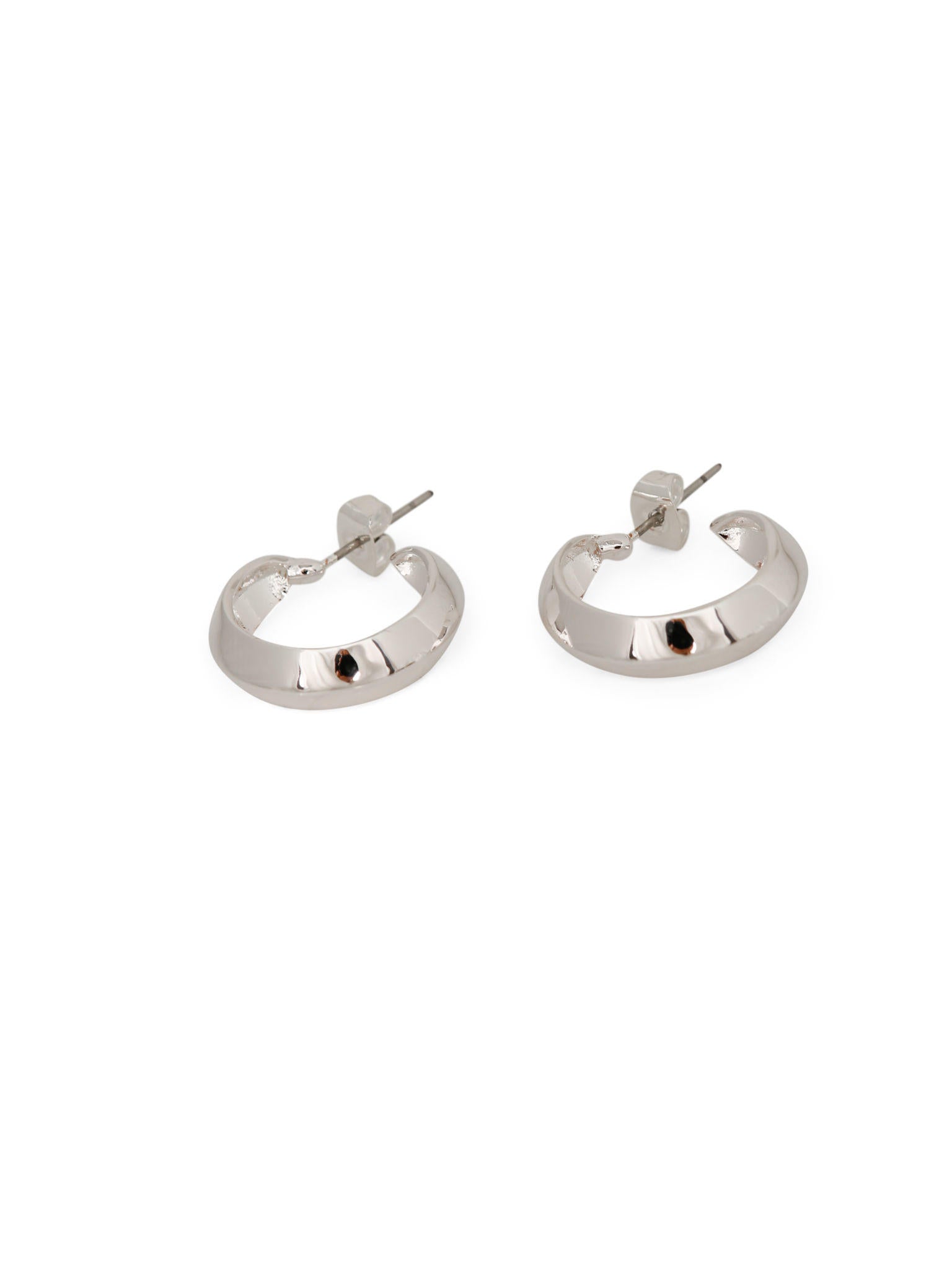 Filippa hoops small øredobber silver