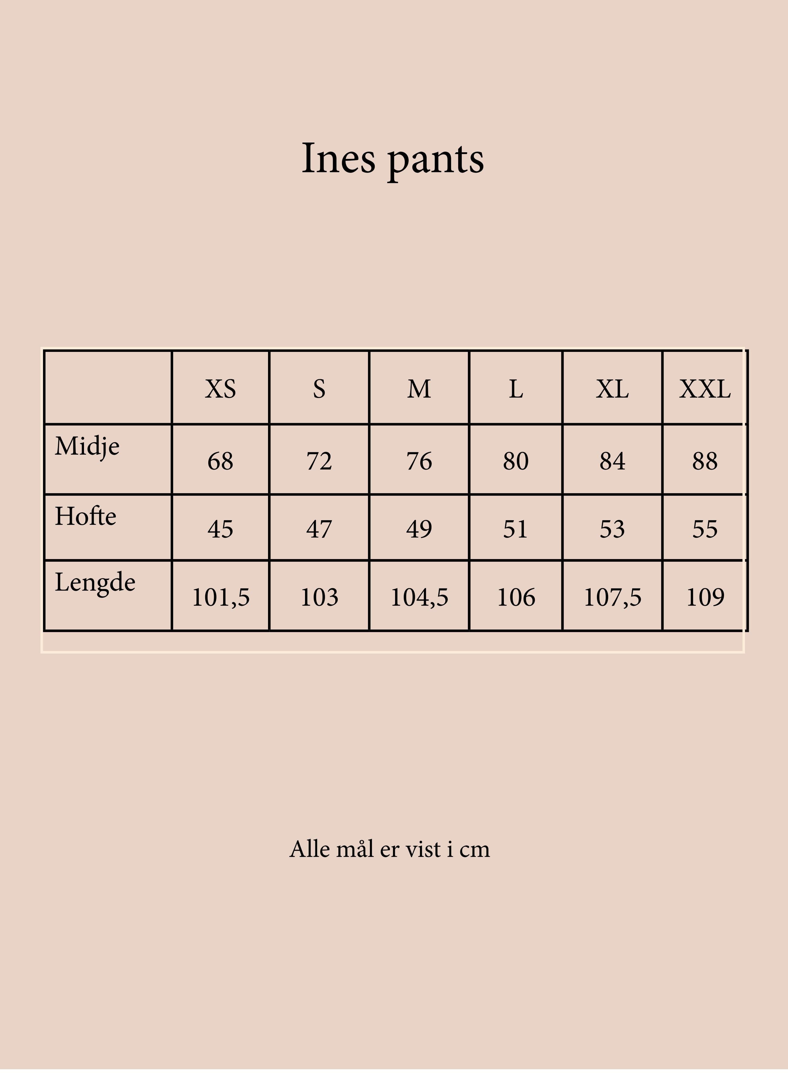 Ines pants brown
