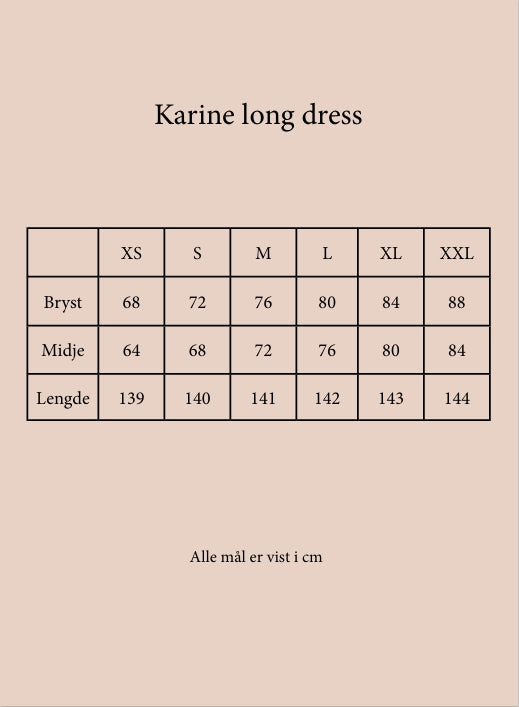 Karine long dress