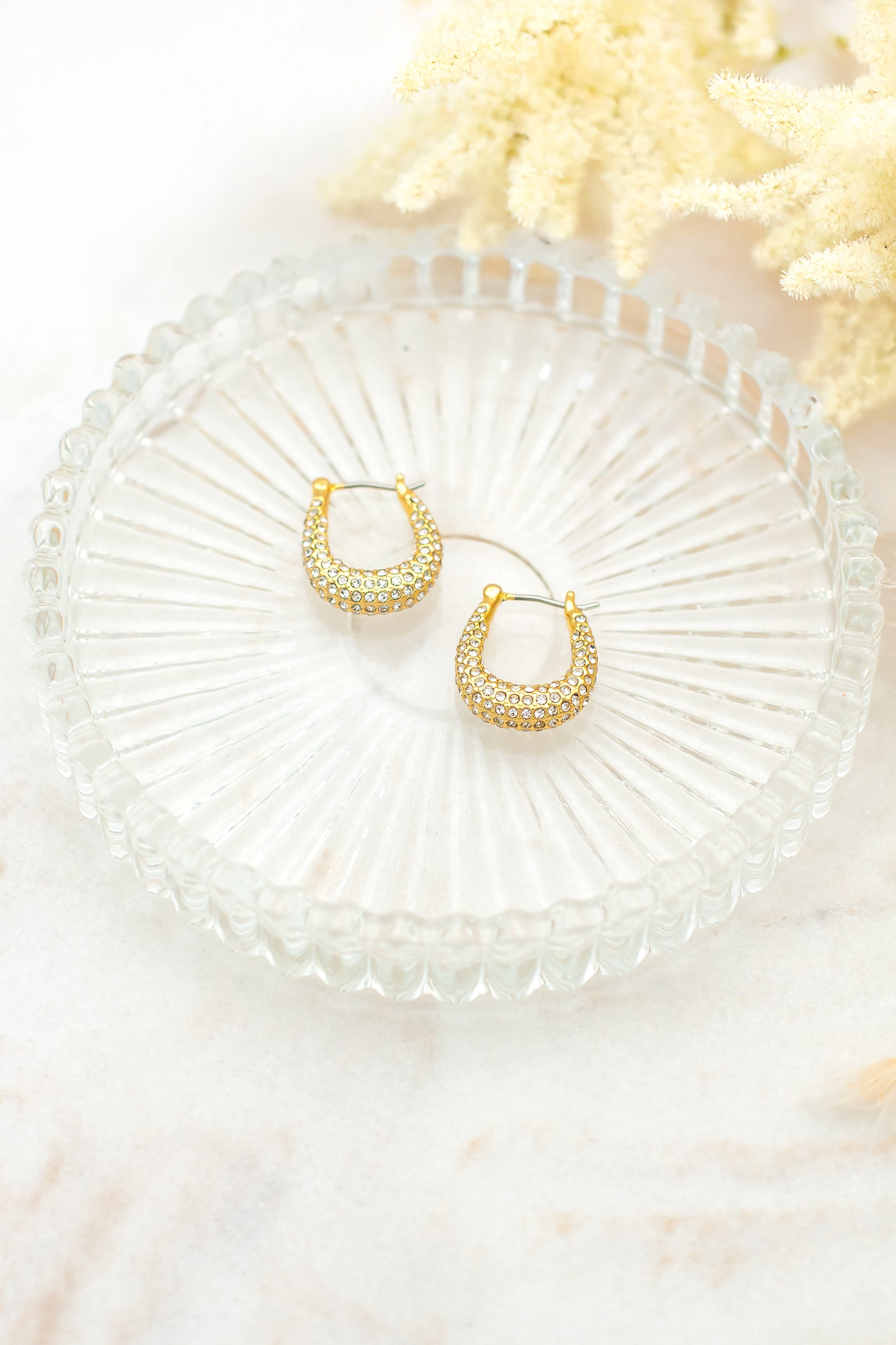 Luana crystal earrings