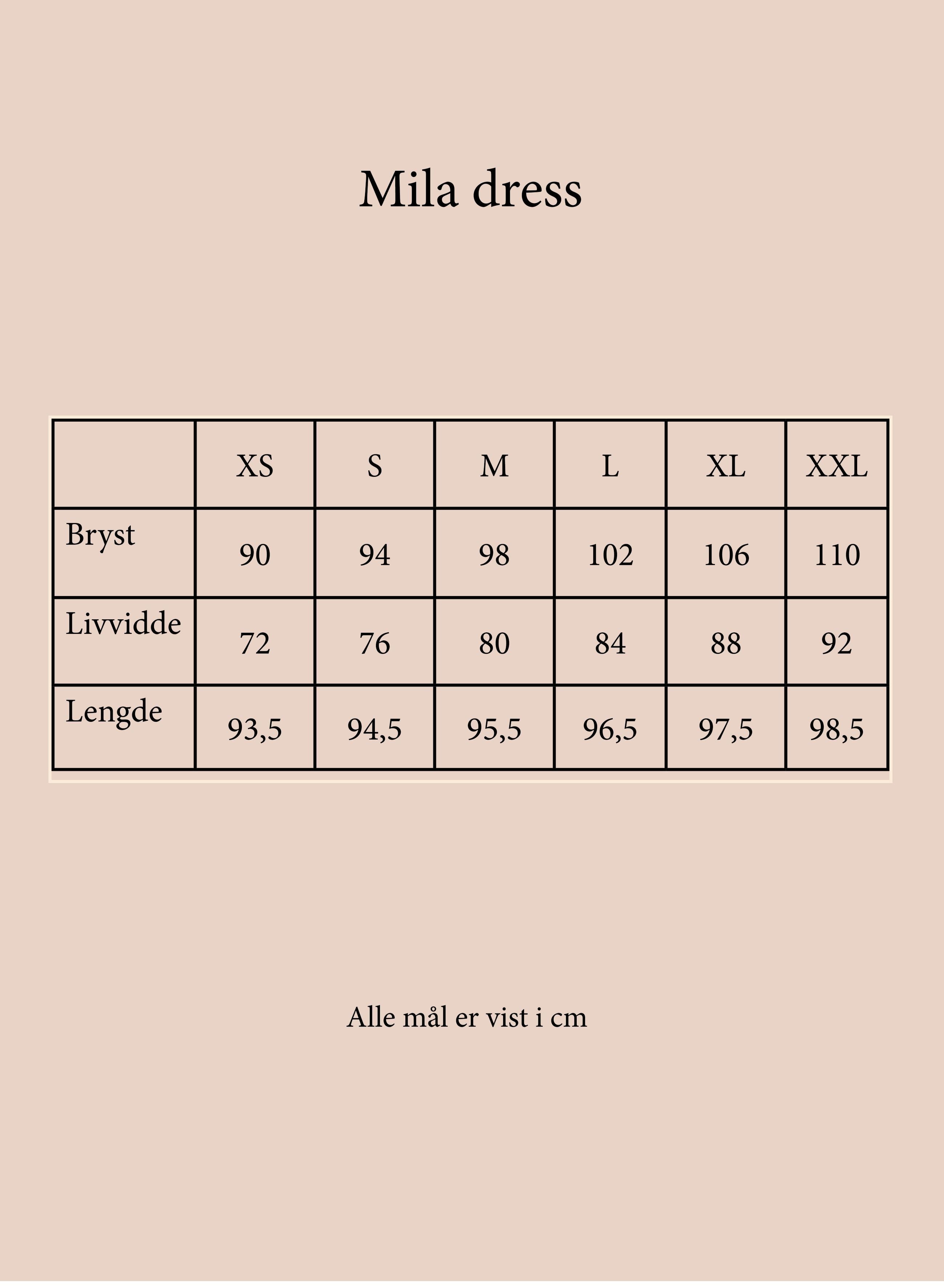 Mila dress burgundy
