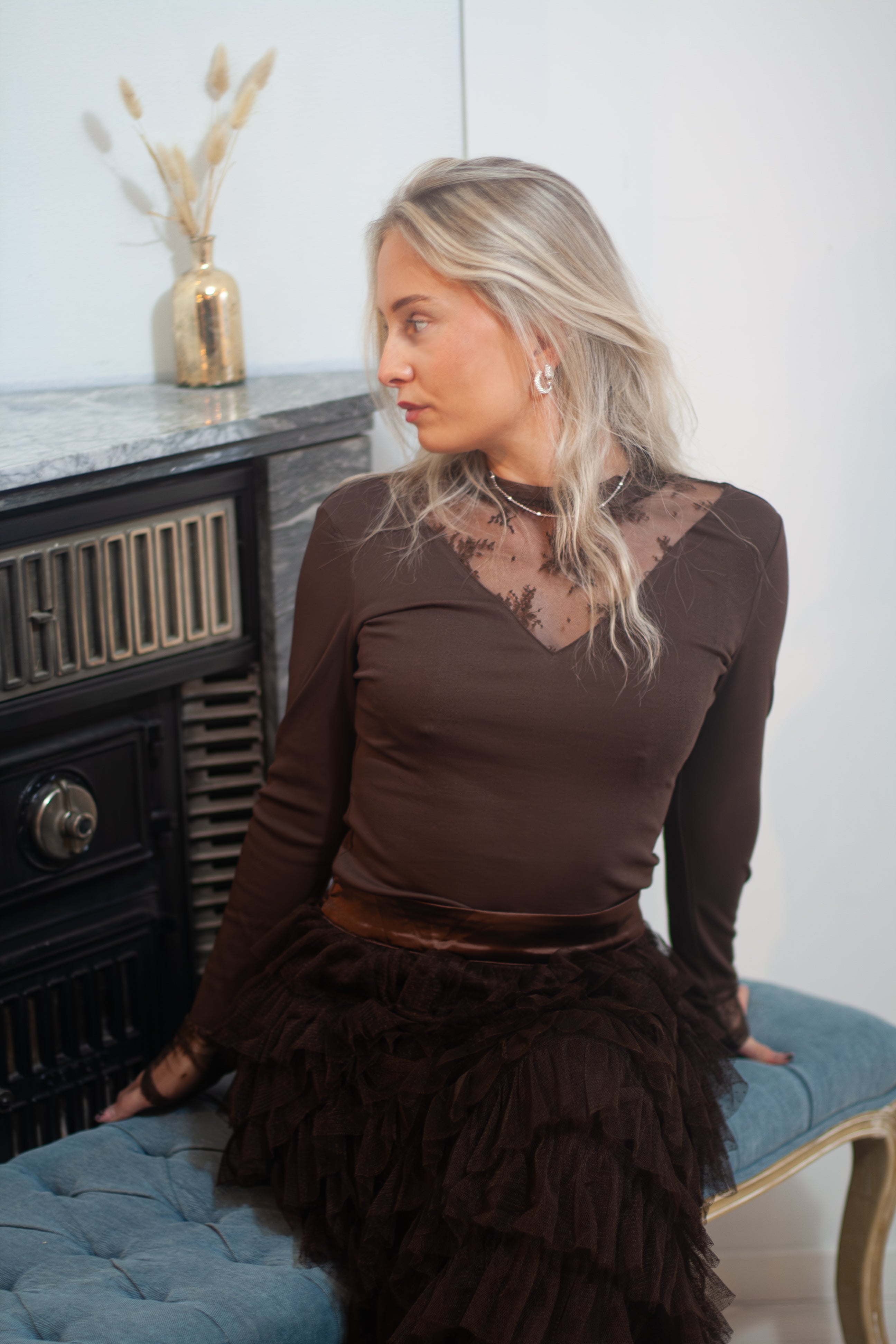 Mirijam blouse brown