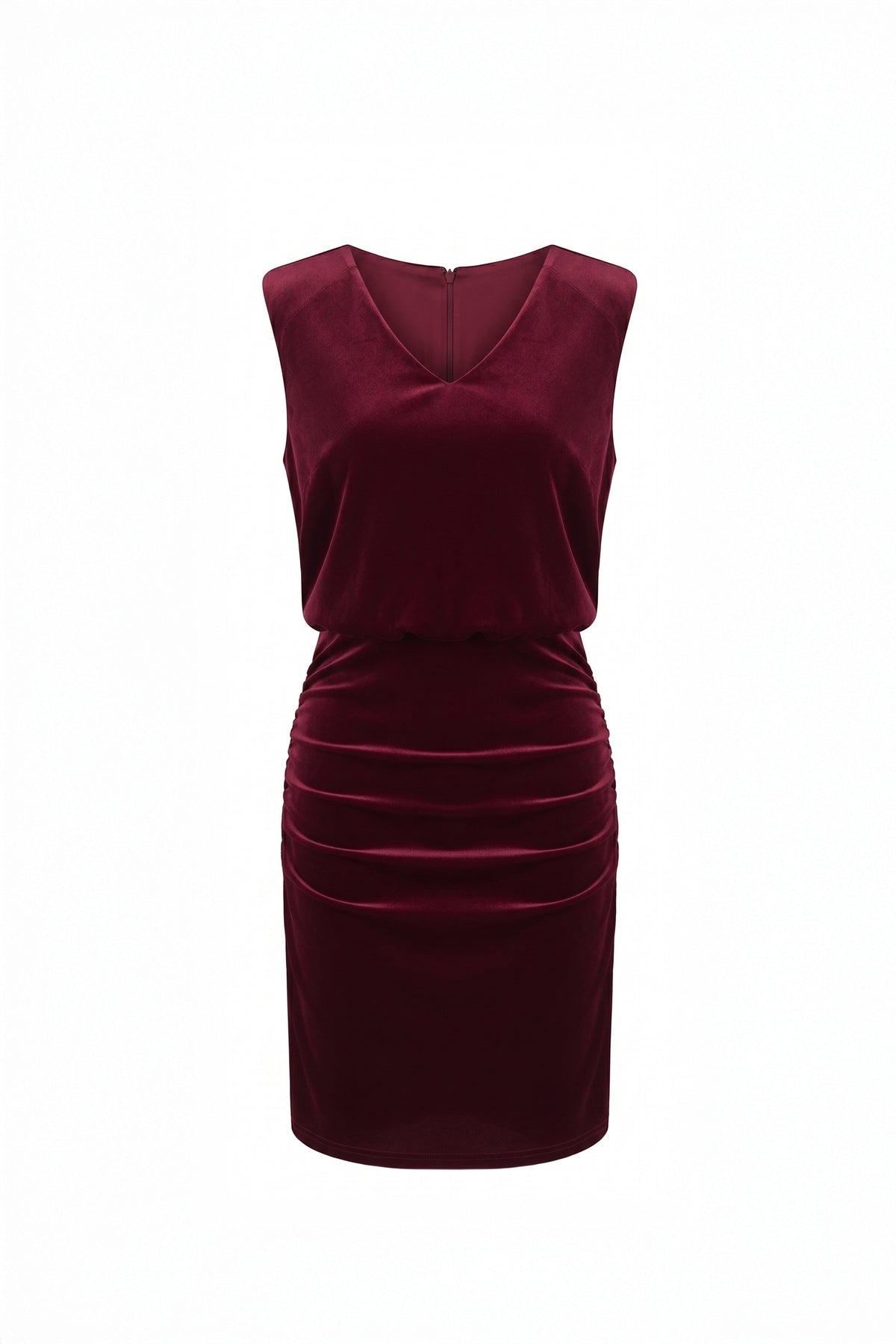 Secrets by B AW26 Rose dress burgundy