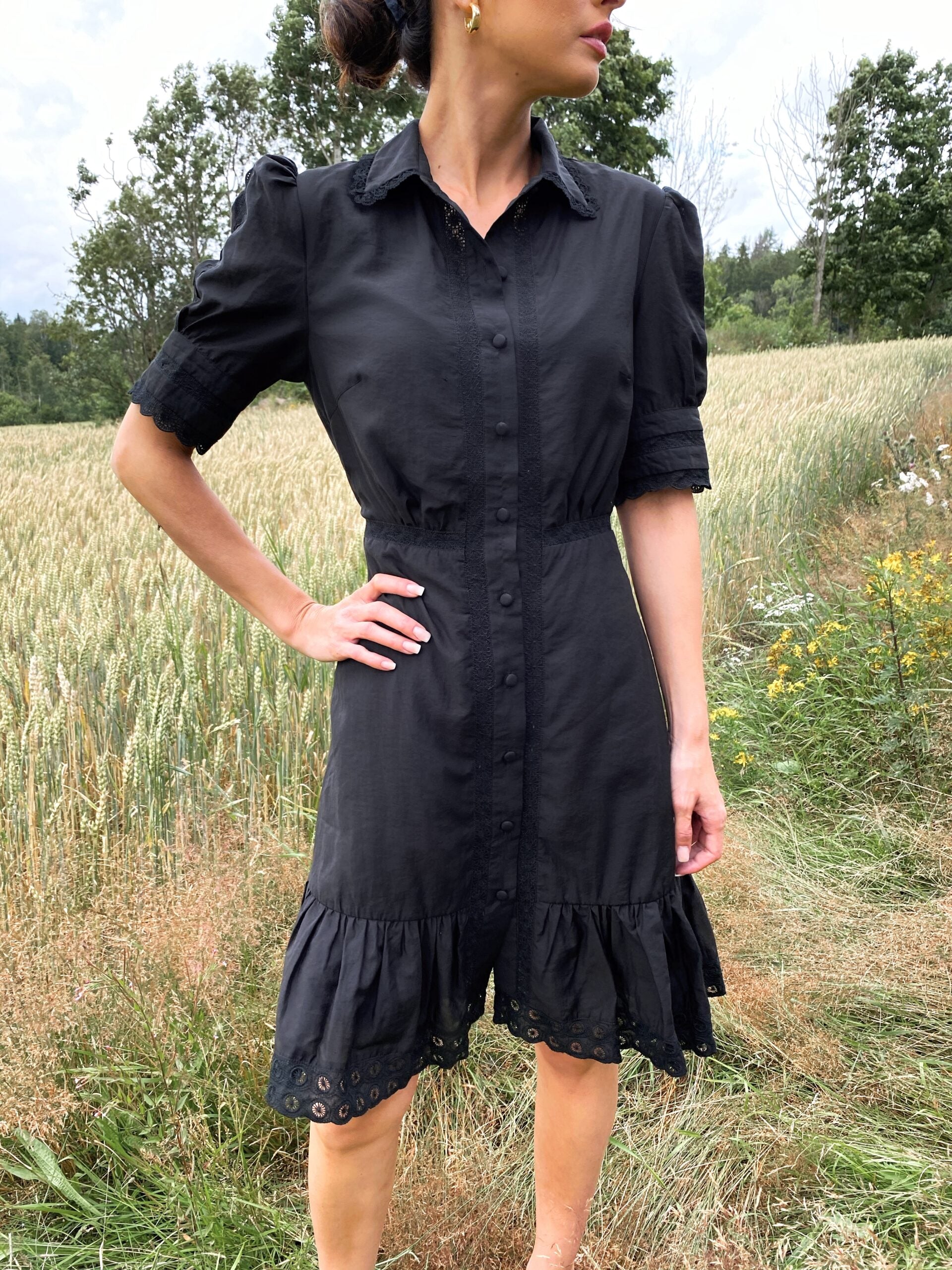 SS21 - Lovisa kjole sort