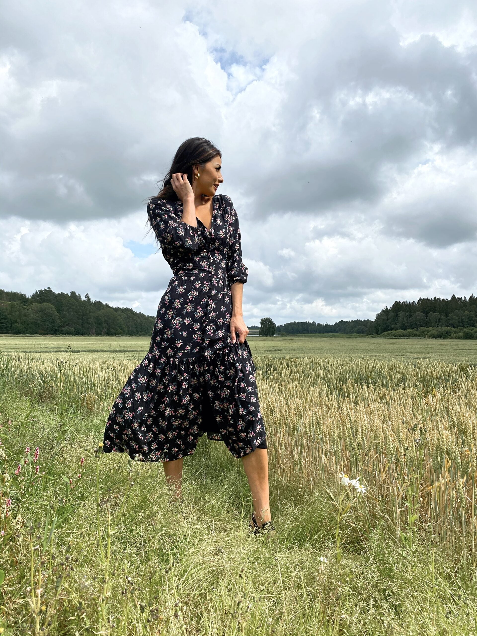 SS21 - Hedvig kjole sort