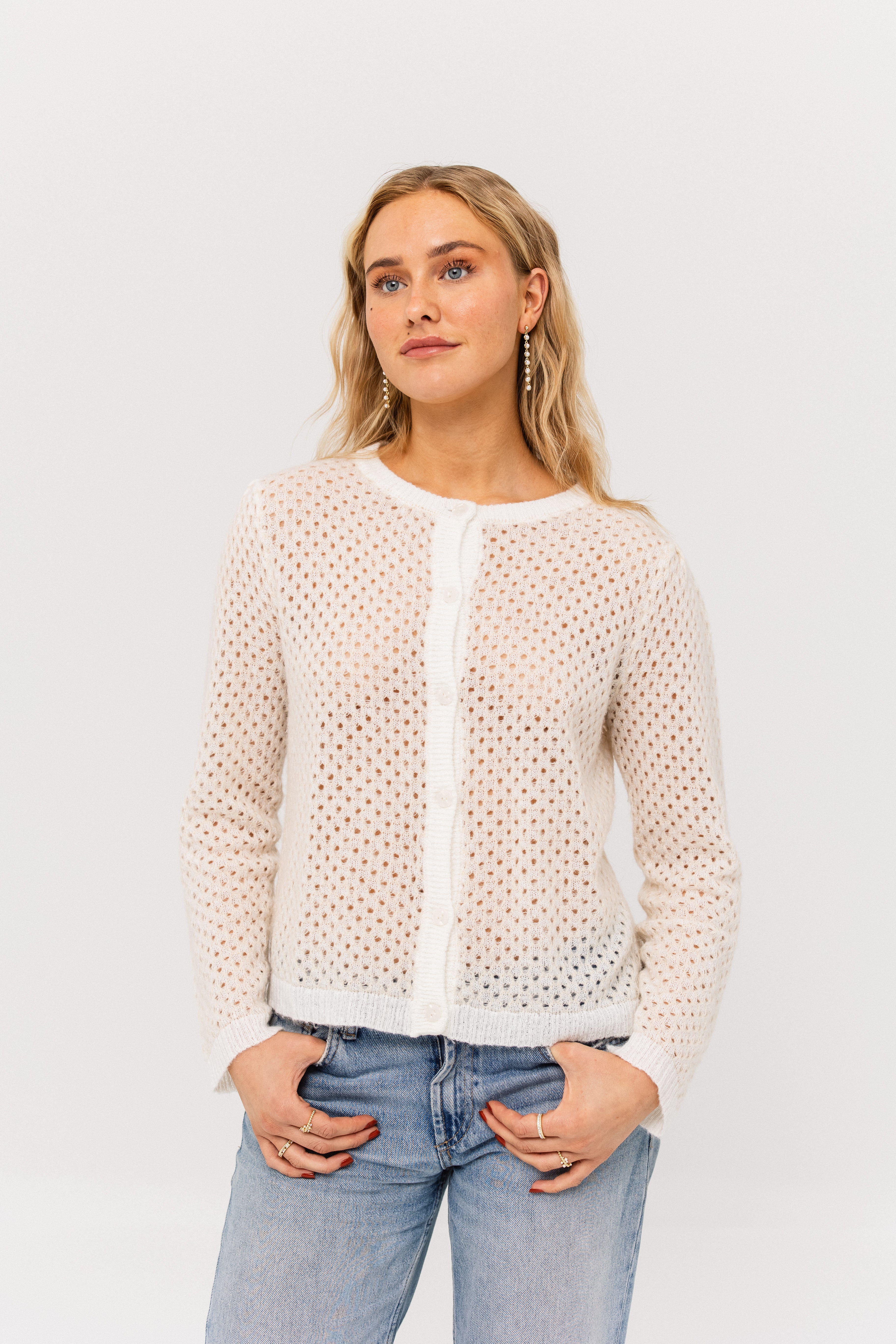 AW24 - Julia knit cardigan - creme