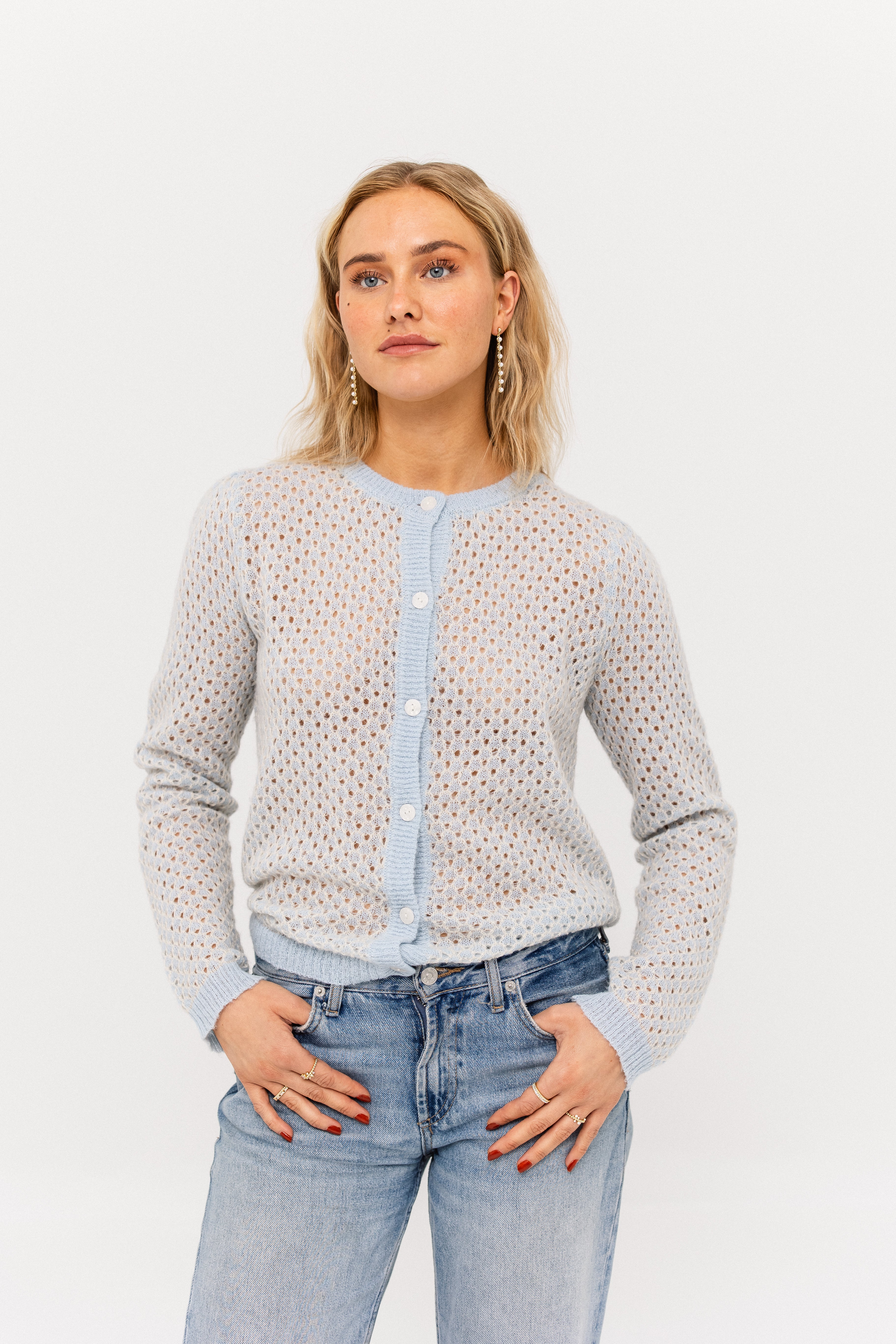 AW24 - Julia knit cardigan - blue