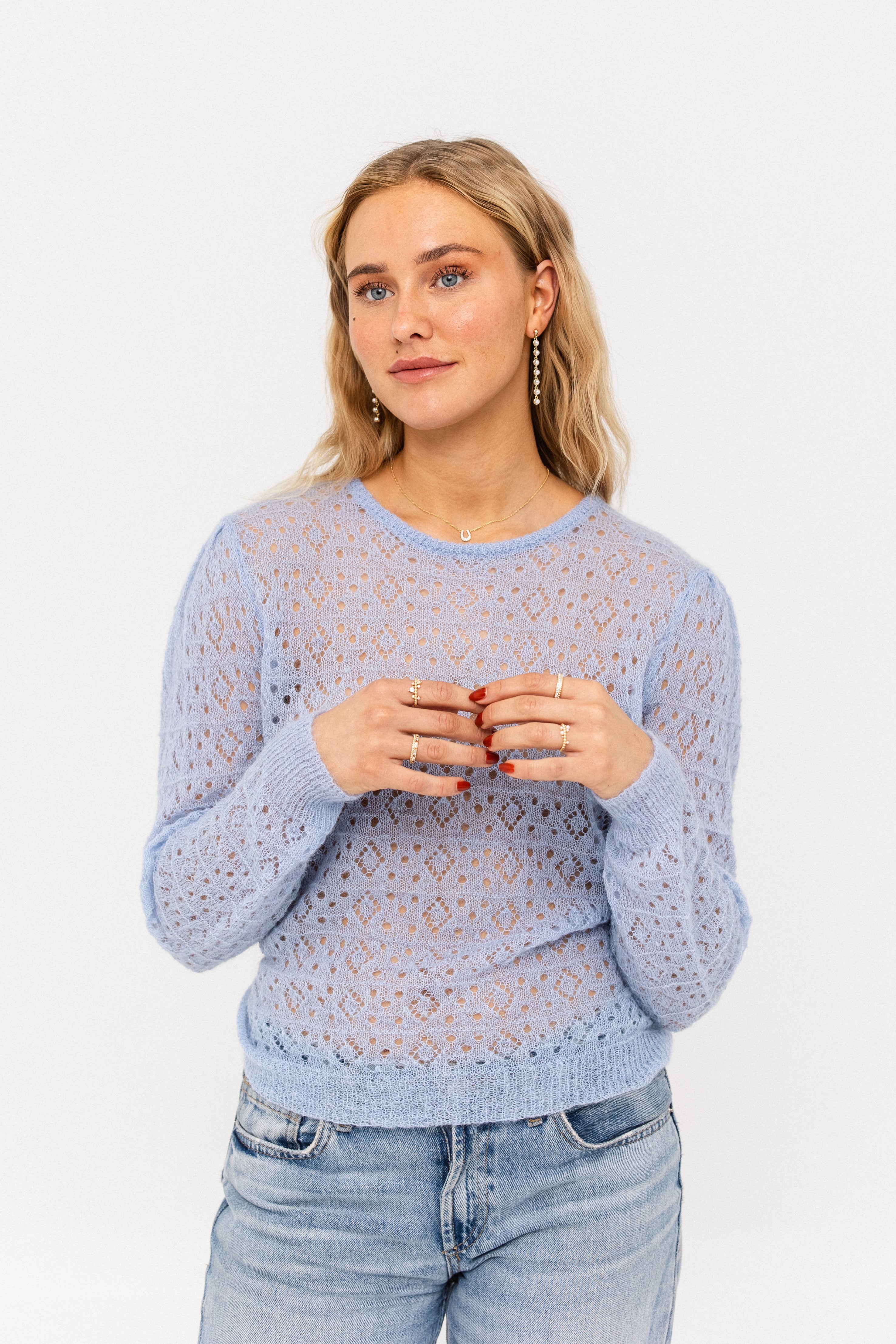 AW24 - Annie knit sweather - blue