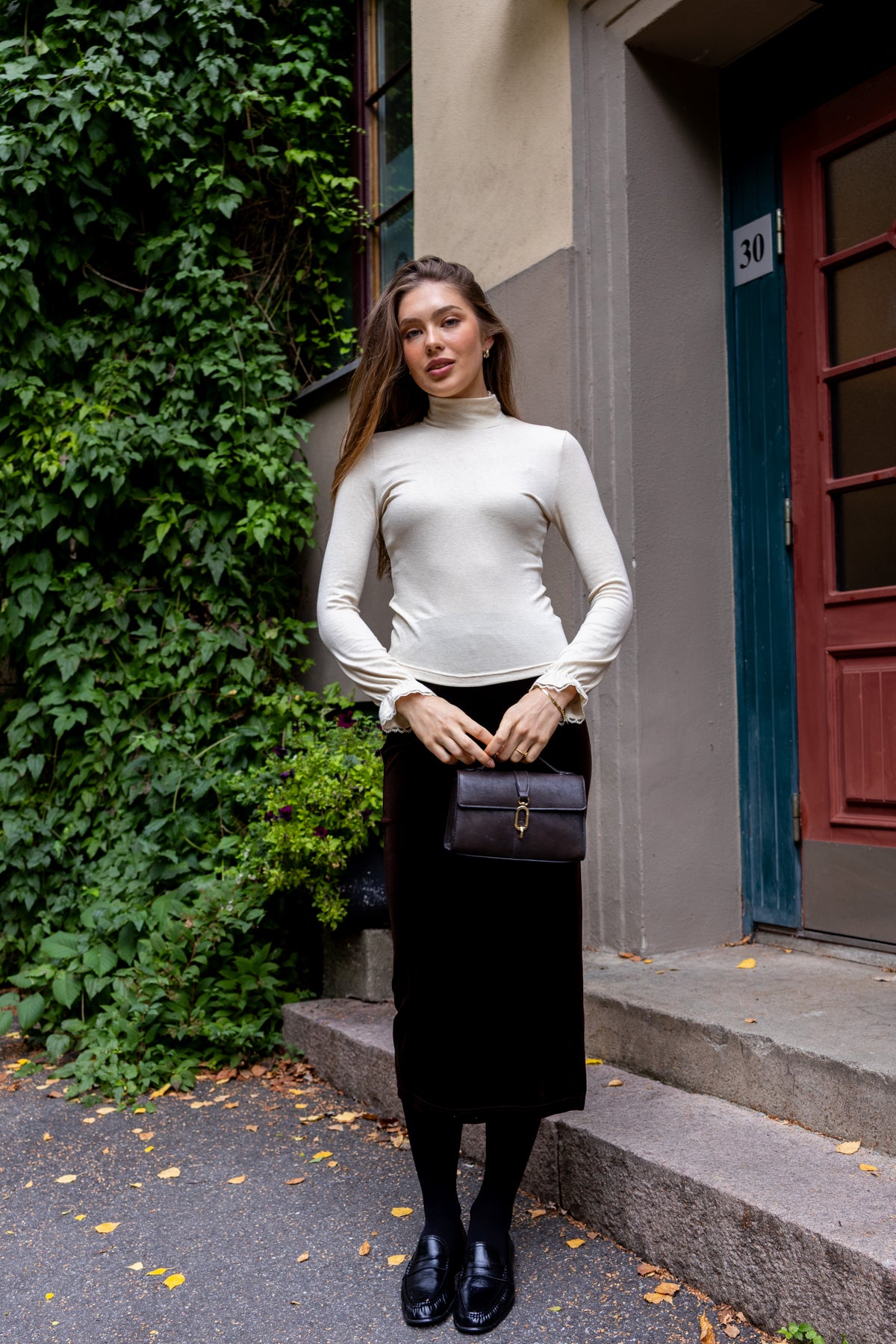 Secrets by B AW26 Amina long skirt brown