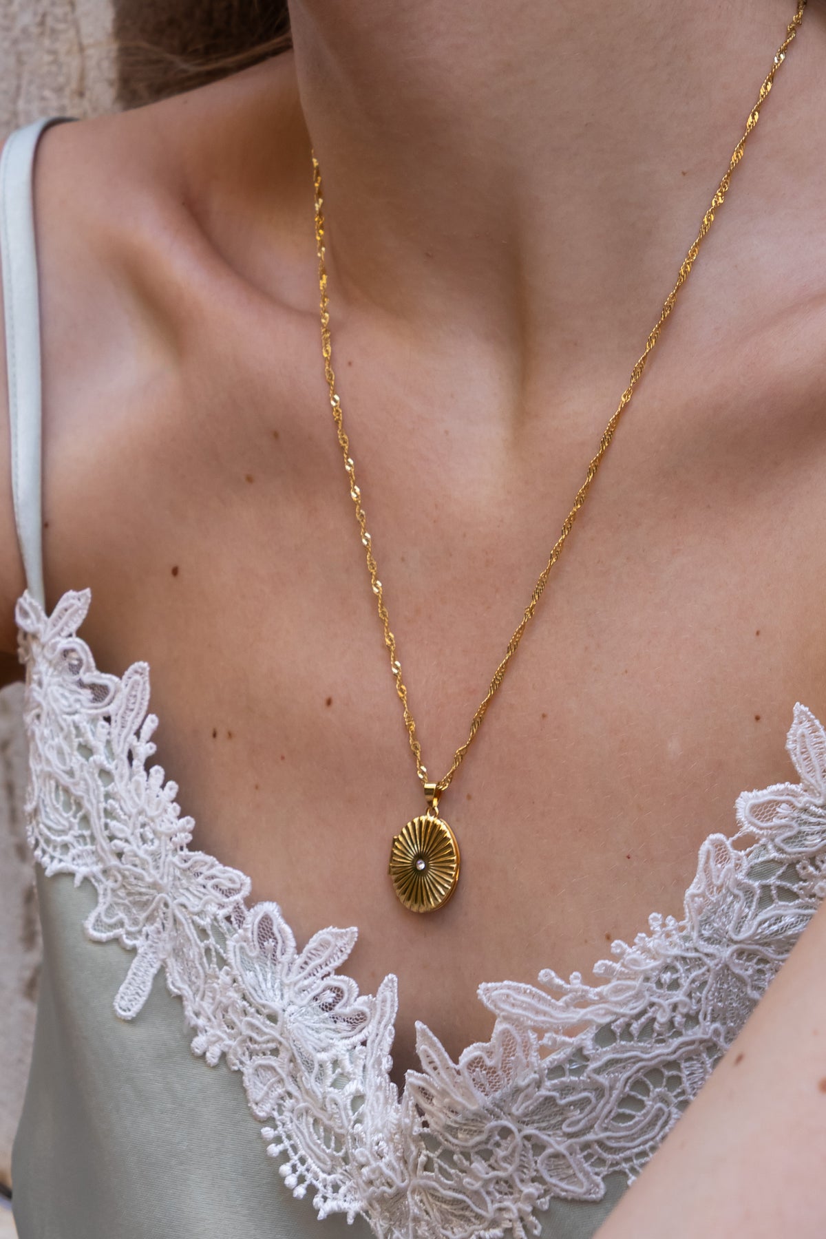 Amore Locket Necklace