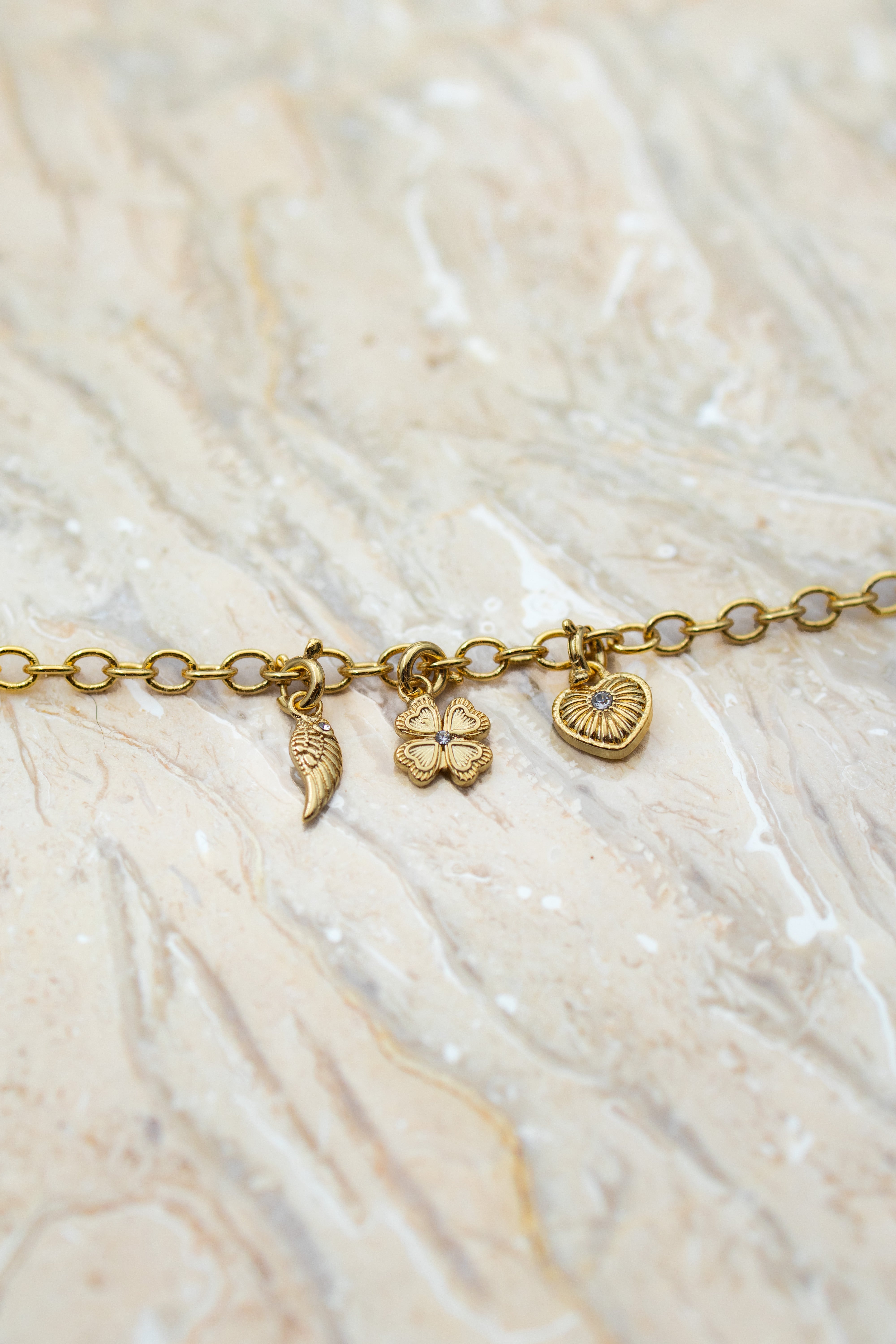 Fortuna heart charm