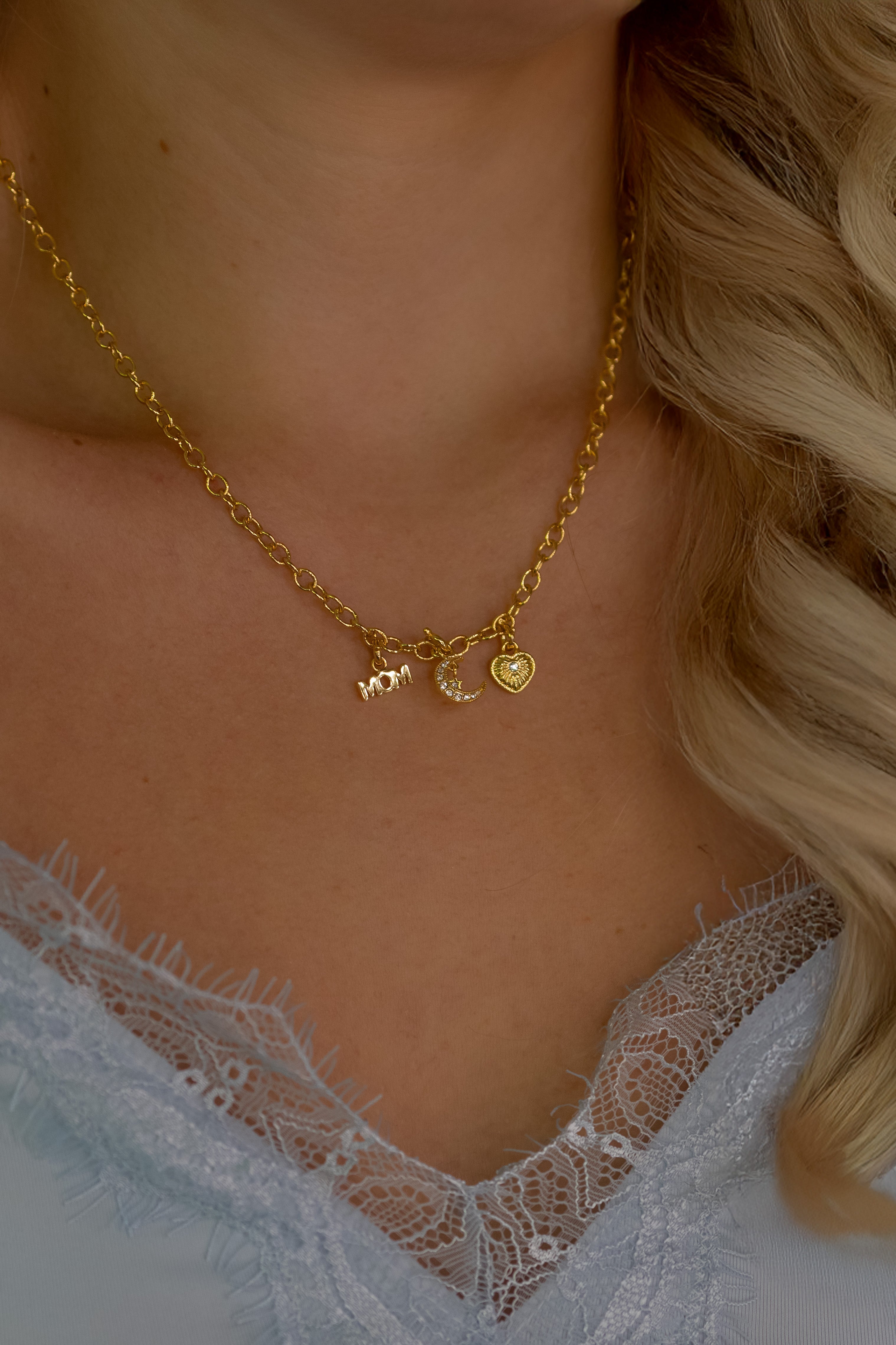 Fortuna heart charm