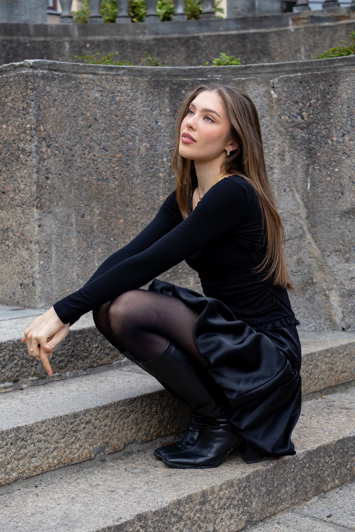 Secrets by B AW26 Tess skirt black