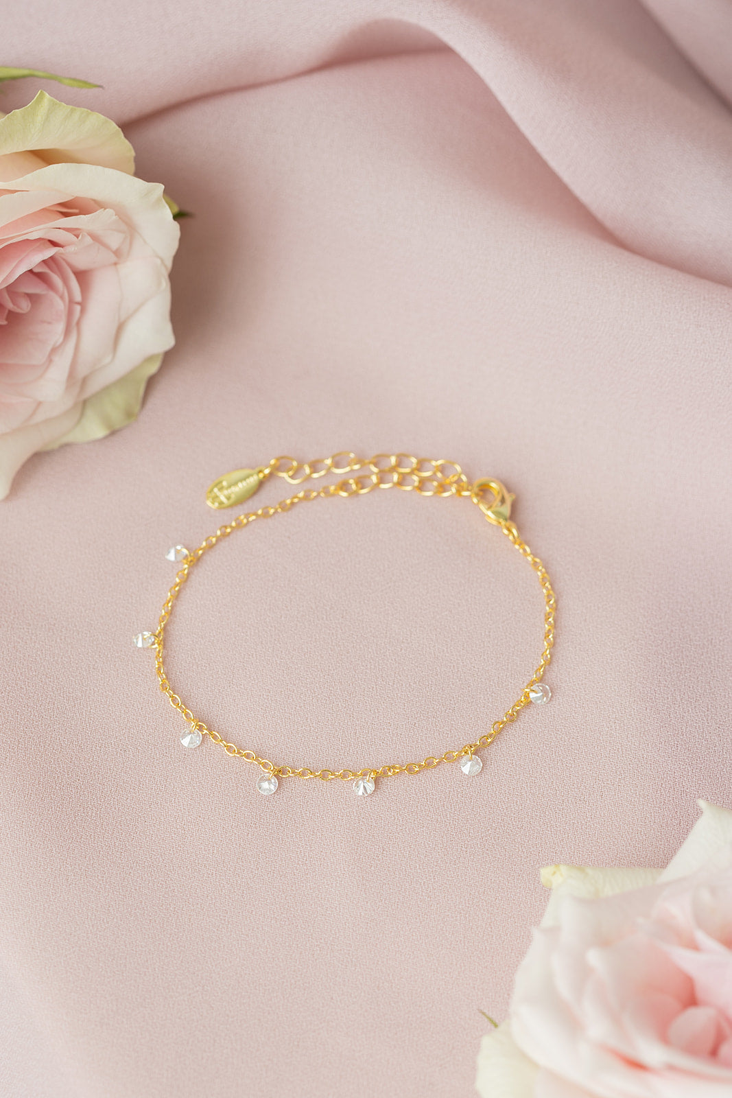 Daisy bracelet clear